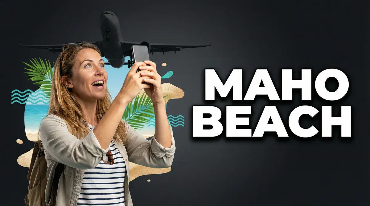 Maho Beach St Martin : Plages, Avions et Sensations Fortes