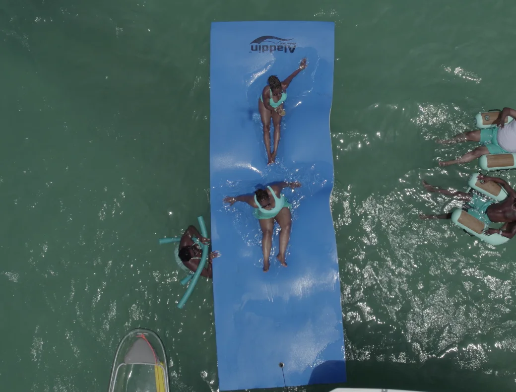 Matelas flottant main view