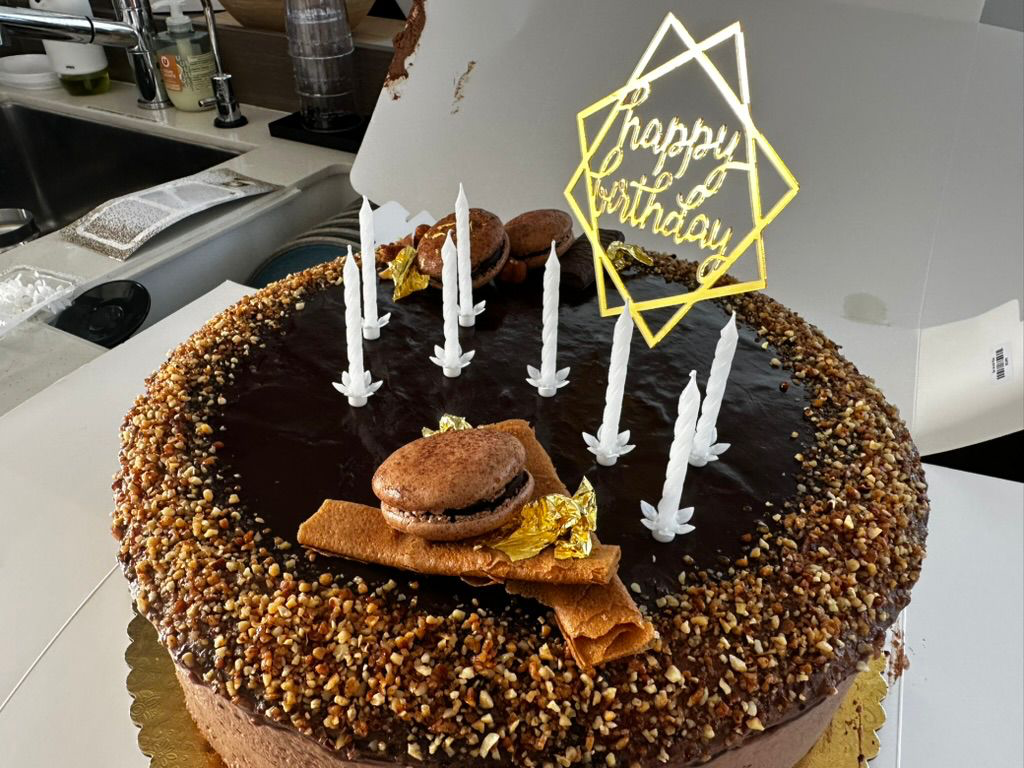 Gâteau d'anniversaire personnalisé