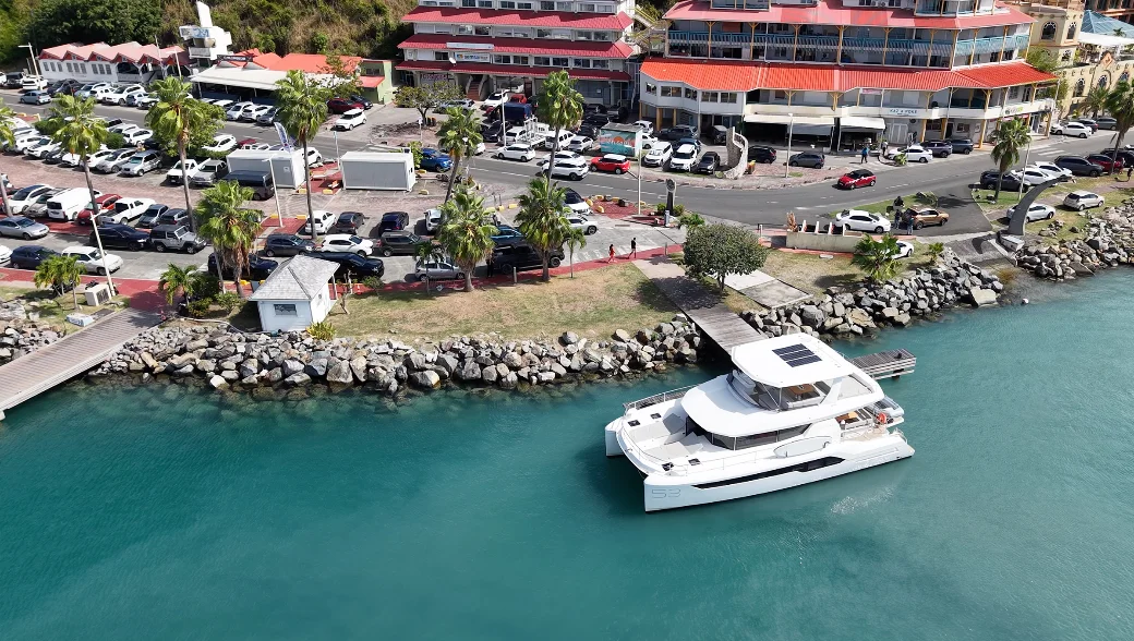 Fort Louis Marina Welcome Dock