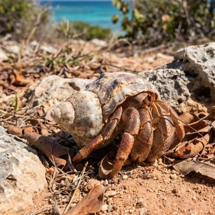 Caribbean Hermit Crab